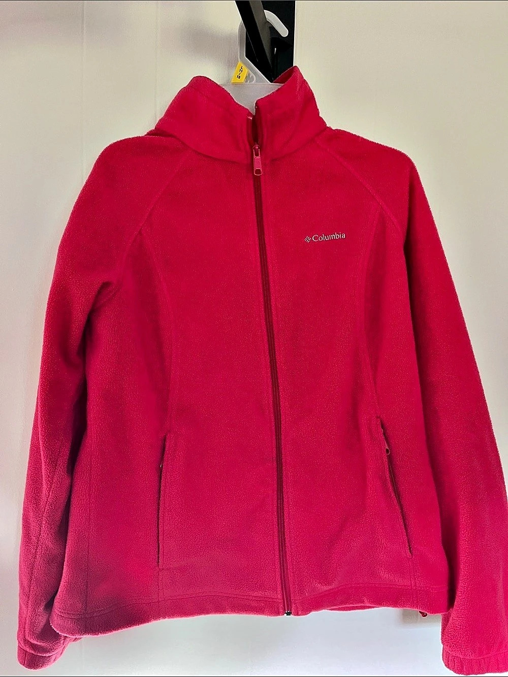 Columbia Women's Benton Springs Full Zip Fleece Jacket Pink Large